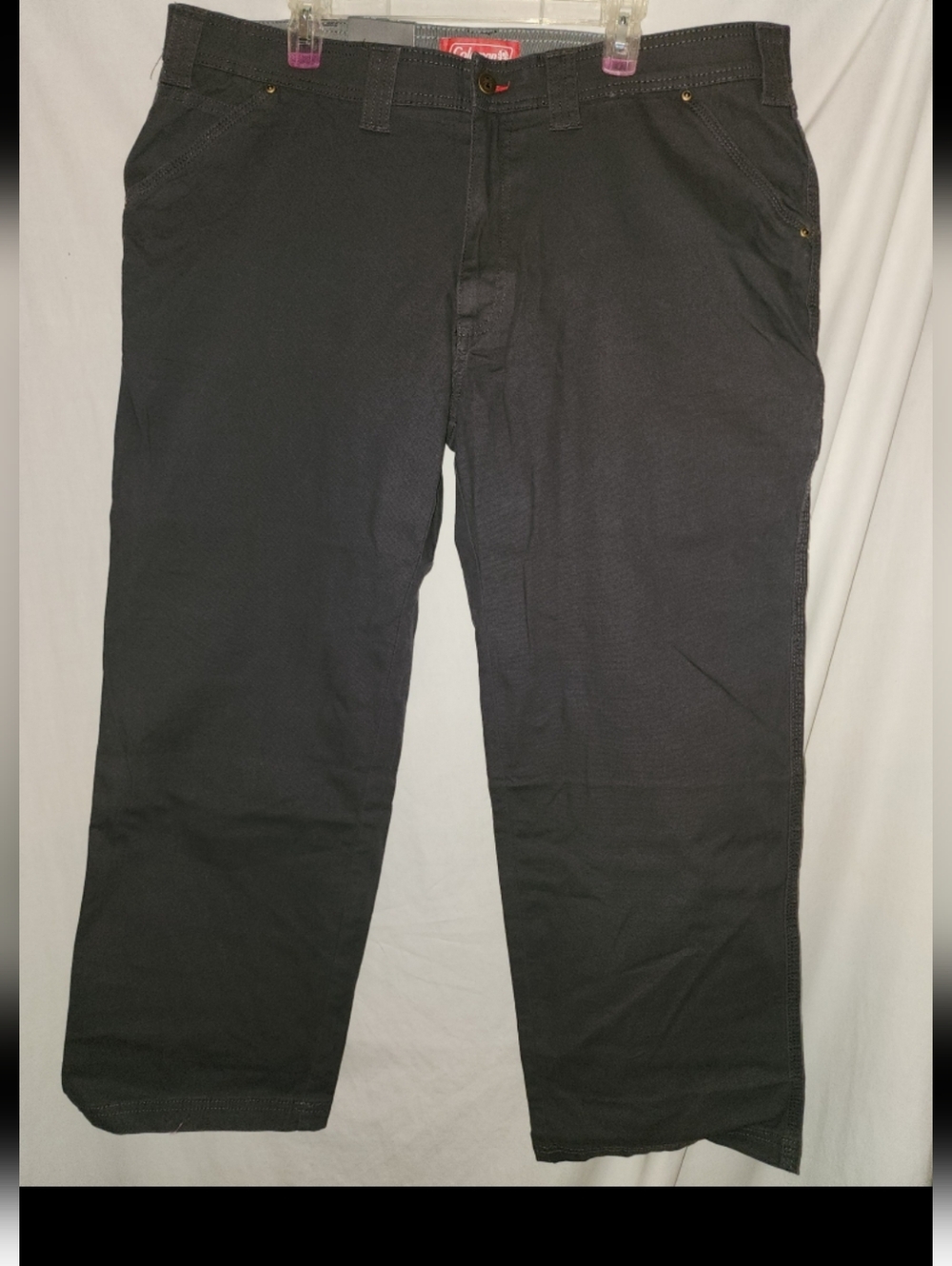 Coleman mens size 40x30 grey pants